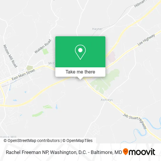 Rachel Freeman NP map