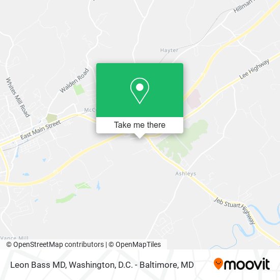 Leon Bass MD map