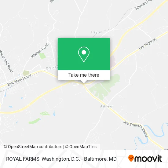 ROYAL FARMS map