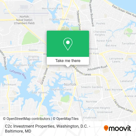 C2c Investment Properties map