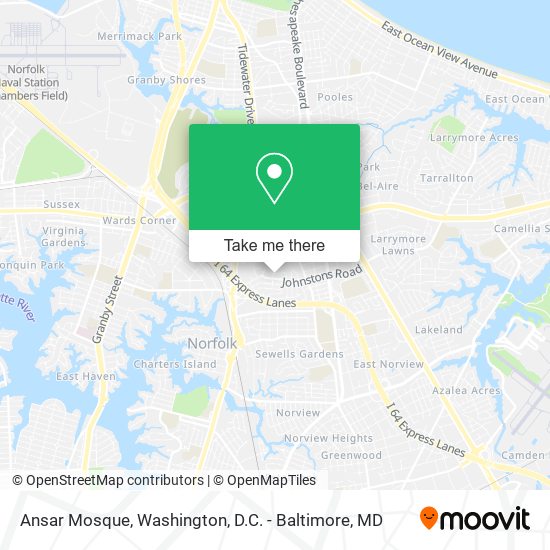 Mapa de Ansar Mosque