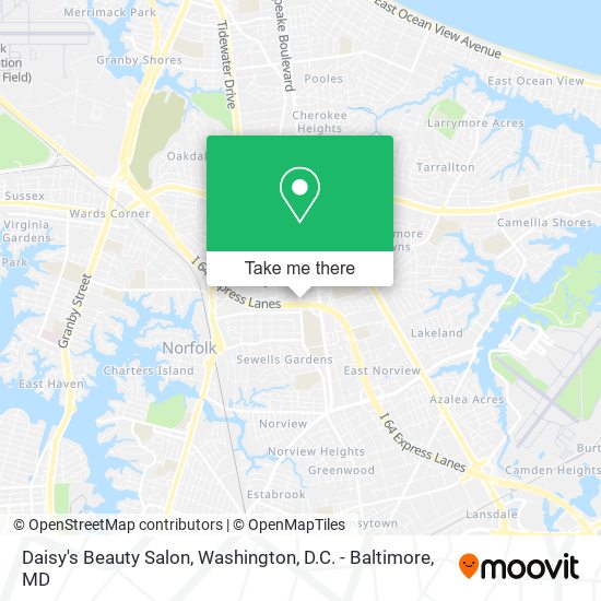 Mapa de Daisy's Beauty Salon