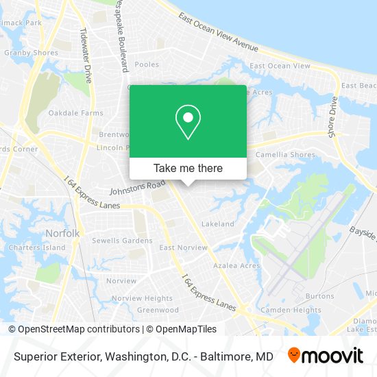 Superior Exterior map