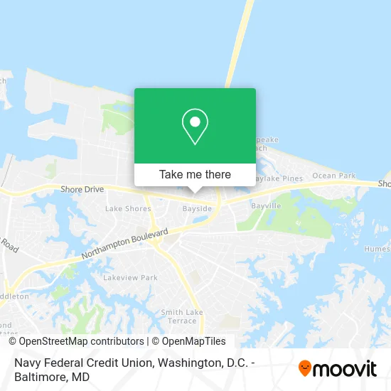 Navy Federal Credit Union map