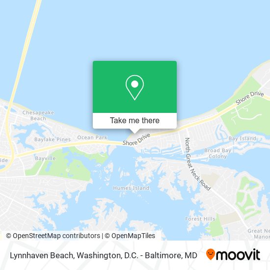 Lynnhaven Beach map