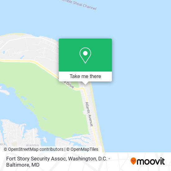Fort Story Security Assoc map