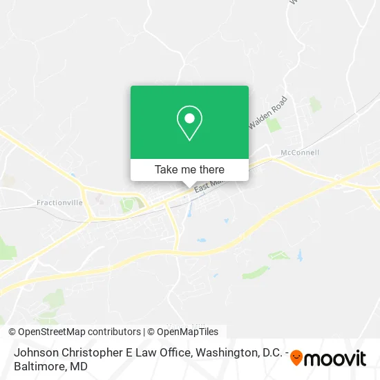 Mapa de Johnson Christopher E Law Office