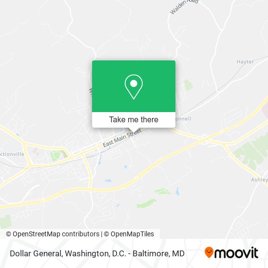 Dollar General map