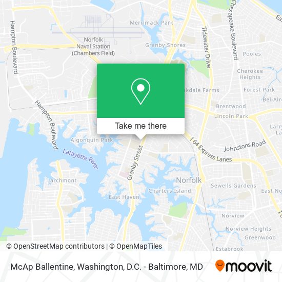 McAp Ballentine map
