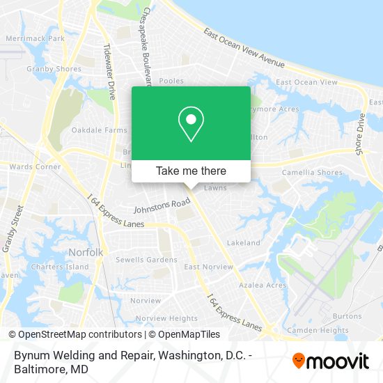 Bynum Welding and Repair map