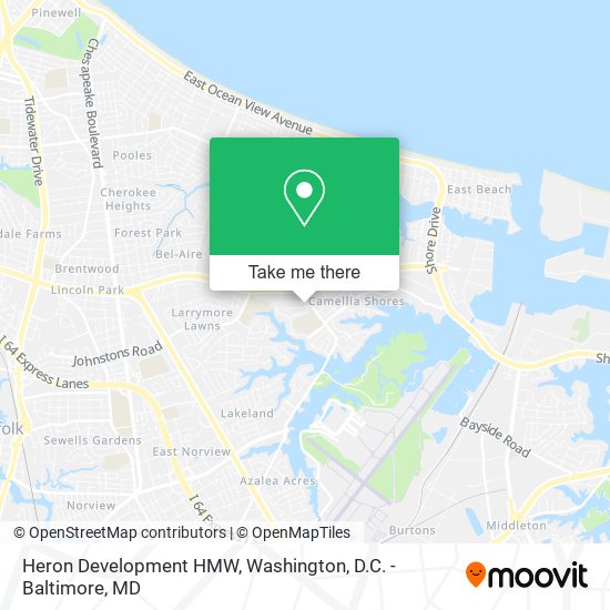 Heron Development HMW map