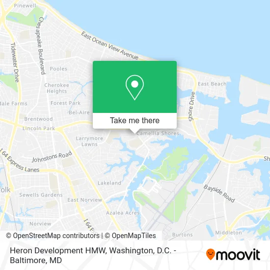 Heron Development HMW map