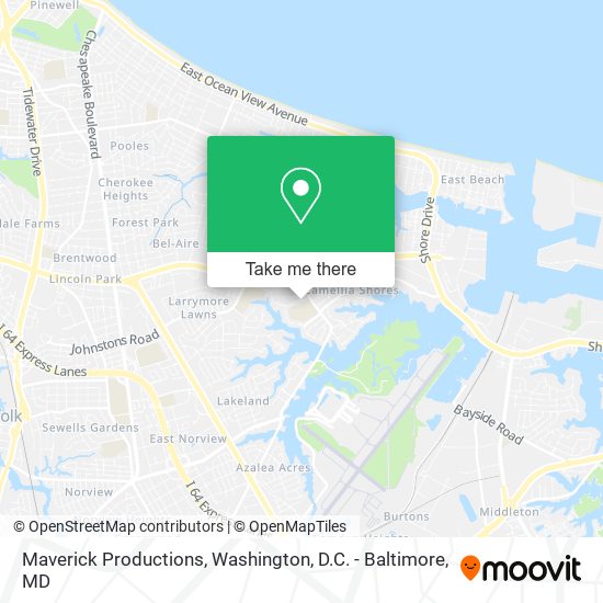Maverick Productions map