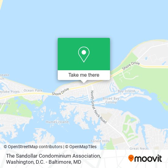 Mapa de The Sandollar Condominium Association