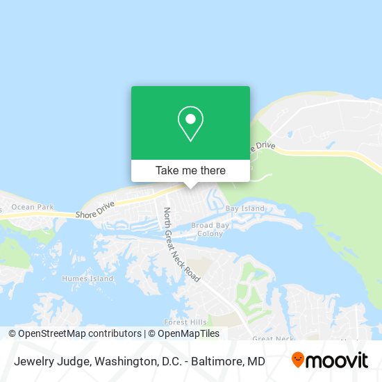 Jewelry Judge map