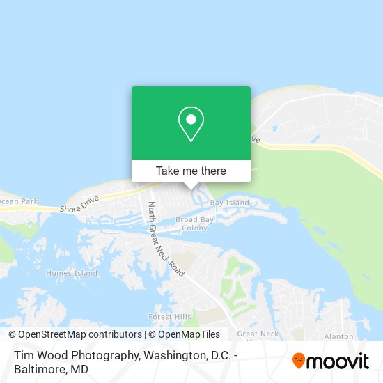 Tim Wood Photography map