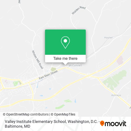 Mapa de Valley Institute Elementary School