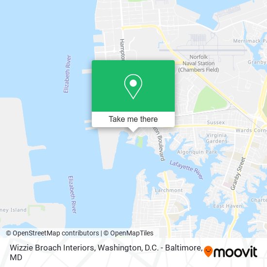 Wizzie Broach Interiors map