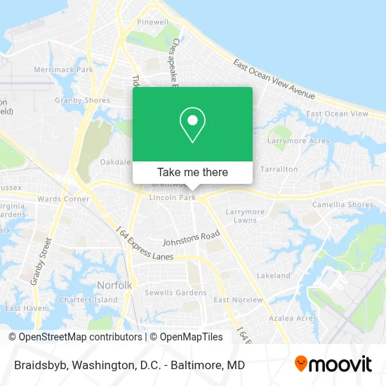 Braidsbyb map