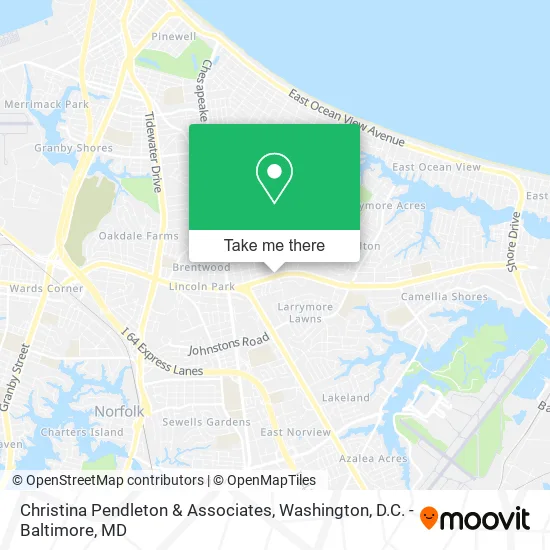 Mapa de Christina Pendleton & Associates
