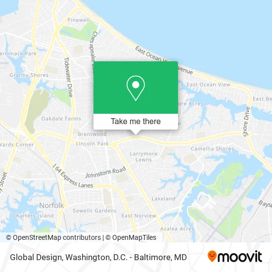 Global Design map