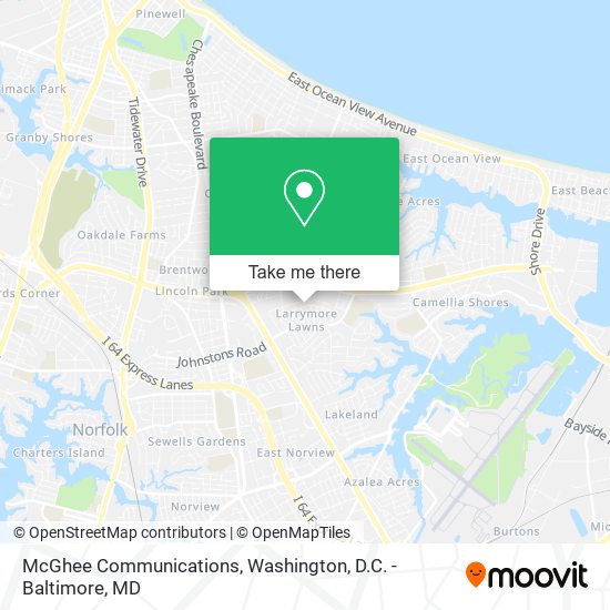 Mapa de McGhee Communications