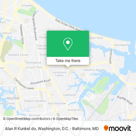 Mapa de Alan R Kunkel do
