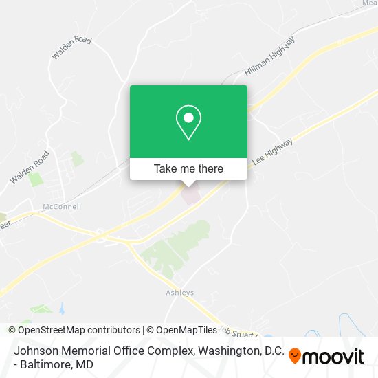 Mapa de Johnson Memorial Office Complex
