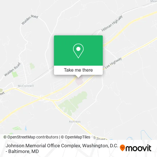 Johnson Memorial Office Complex map