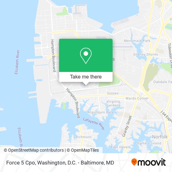 Force 5 Cpo map