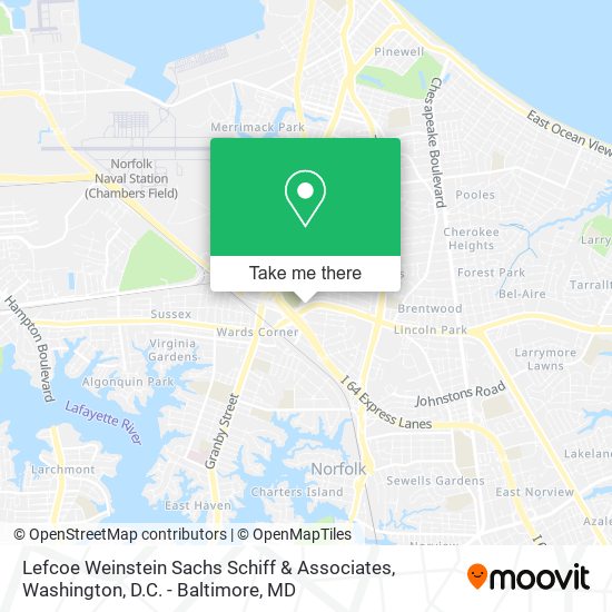 Lefcoe Weinstein Sachs Schiff & Associates map