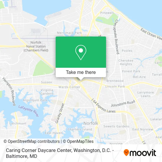 Caring Corner Daycare Center map
