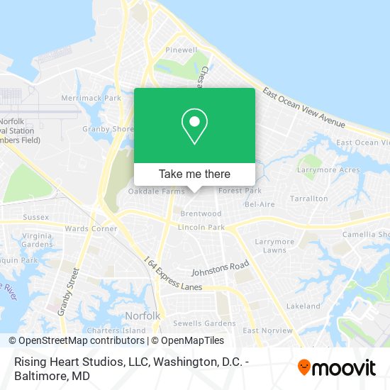 Rising Heart Studios, LLC map
