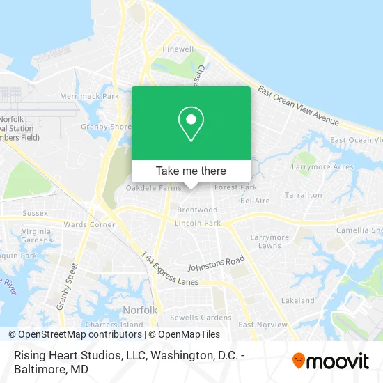 Rising Heart Studios, LLC map