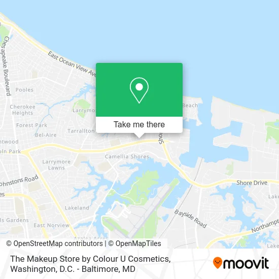 The Makeup Store by Colour U Cosmetics map
