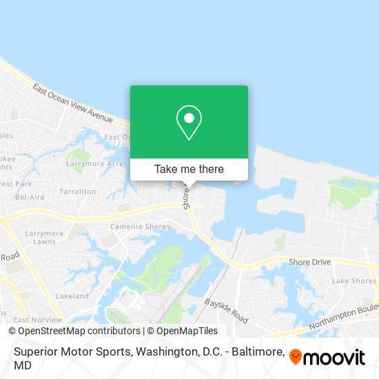 Superior Motor Sports map