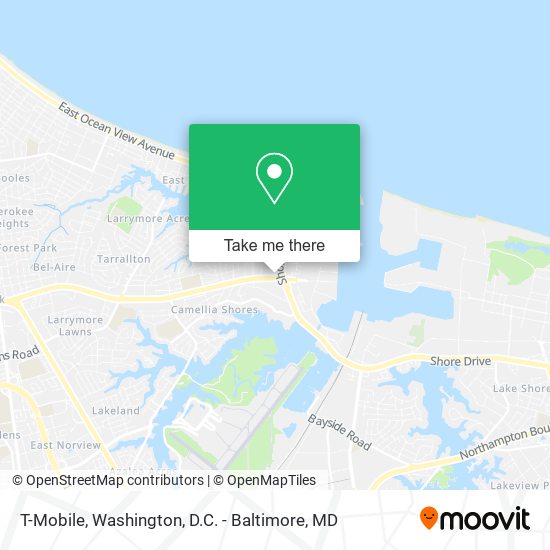 T-Mobile map