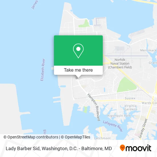 Mapa de Lady Barber Sid