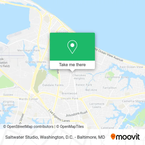 Saltwater Studio map