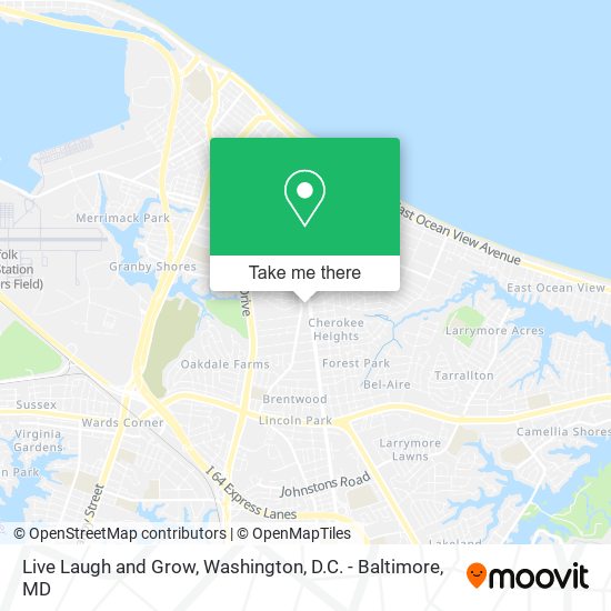 Live Laugh and Grow map