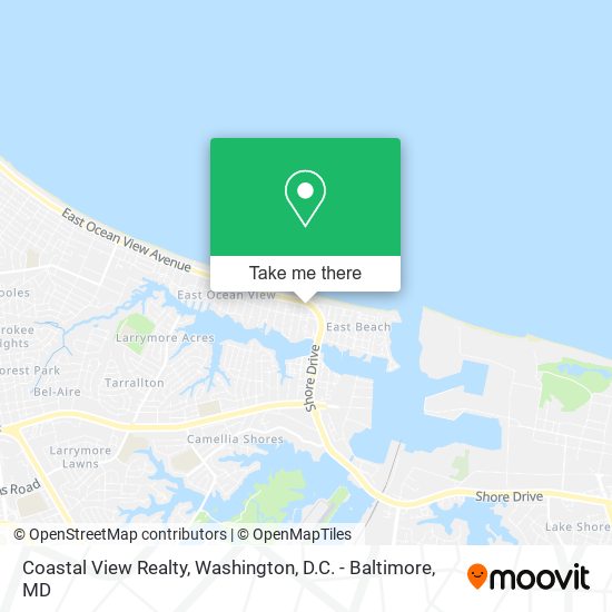 Mapa de Coastal View Realty