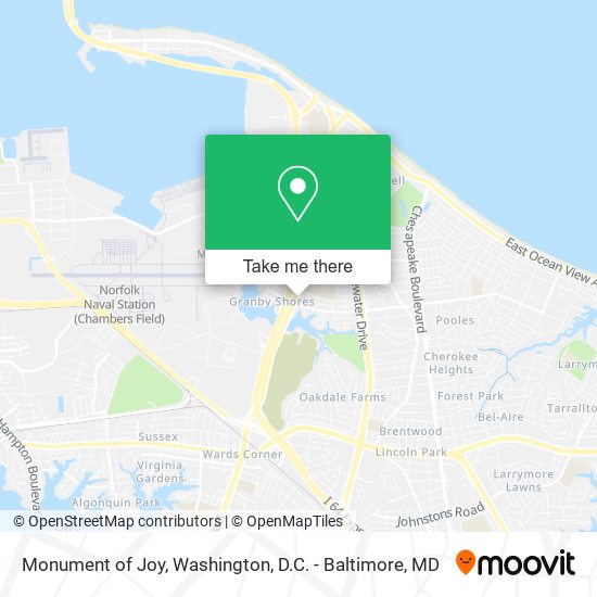 Monument of Joy map