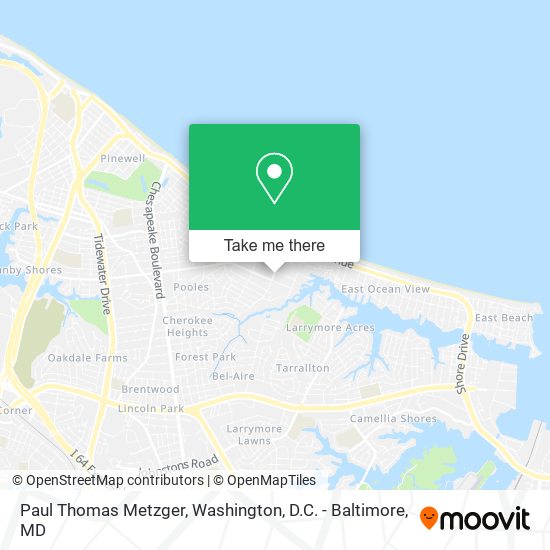 Mapa de Paul Thomas Metzger