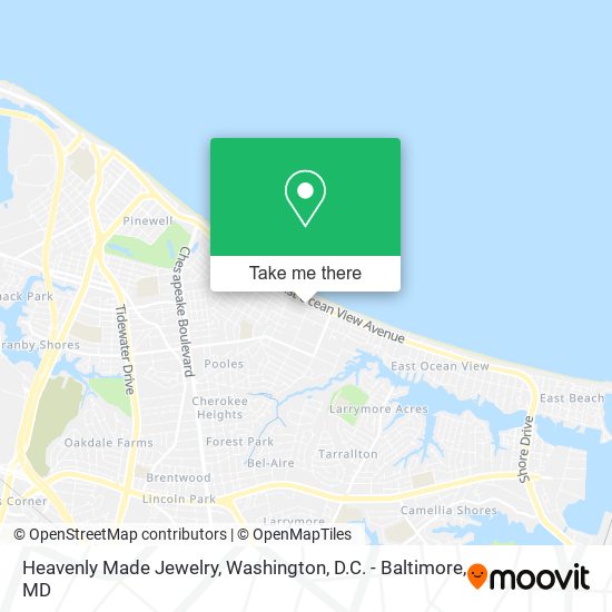 Heavenly Made Jewelry map