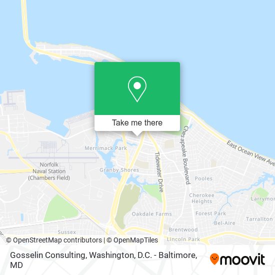 Gosselin Consulting map