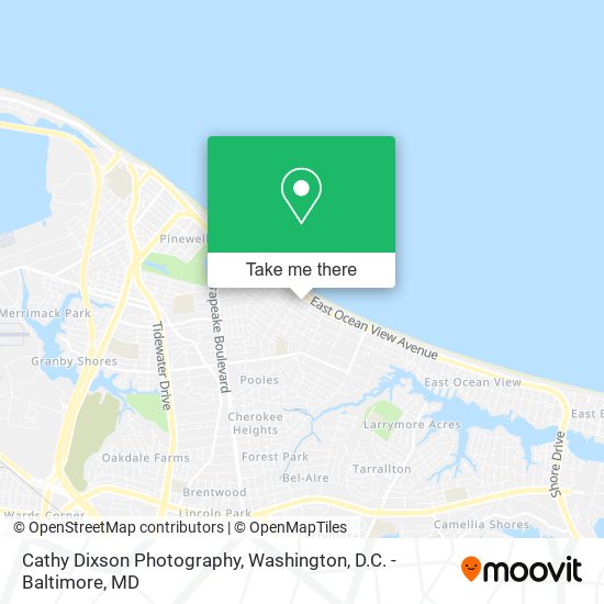 Cathy Dixson Photography map
