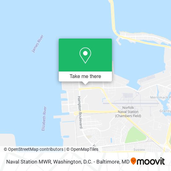 Mapa de Naval Station MWR