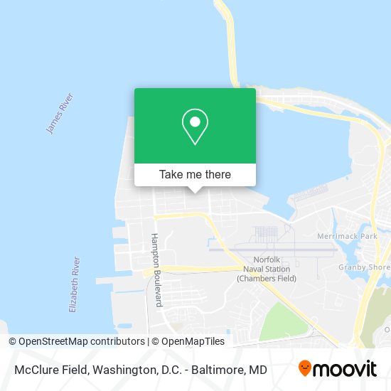 Mapa de McClure Field