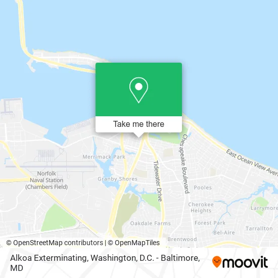 Alkoa Exterminating map