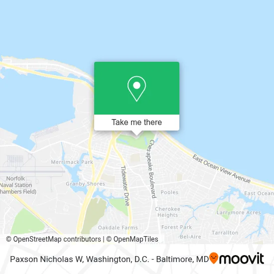 Paxson Nicholas W map